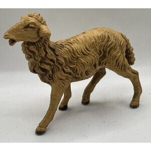 Fontanini Standing Sheep Nativity Lamb Figurine Depose Italy Vintage 2.5” Tall